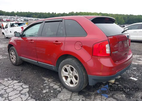 2013 Ford Edge Sel z USA, uszkodzony, nr VIN 2FMDK4JC8DBE15286